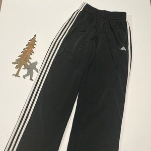 Adidas Three Stripe Polyester Track Pants S​​​​​​​